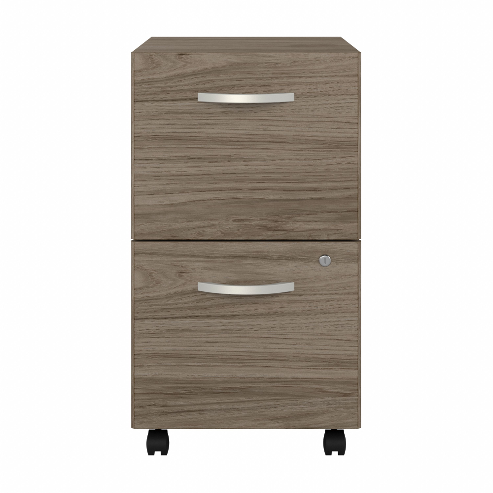 Shop Bush Business Furniture Studio C 2 Drawer Mobile File Cabinet, Image 03, SCF116MHSU, #color_modern hickory