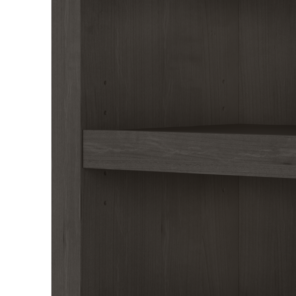 Shop Bush Business Furniture Echo 5 Shelf Bookcase, Image 07, KI60304-03, #color_charcoal maple