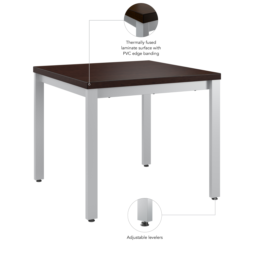 Shop Bush Business Furniture Arrive Waiting Room End Table, Image 07, AVT124MR, #color_mocha cherry