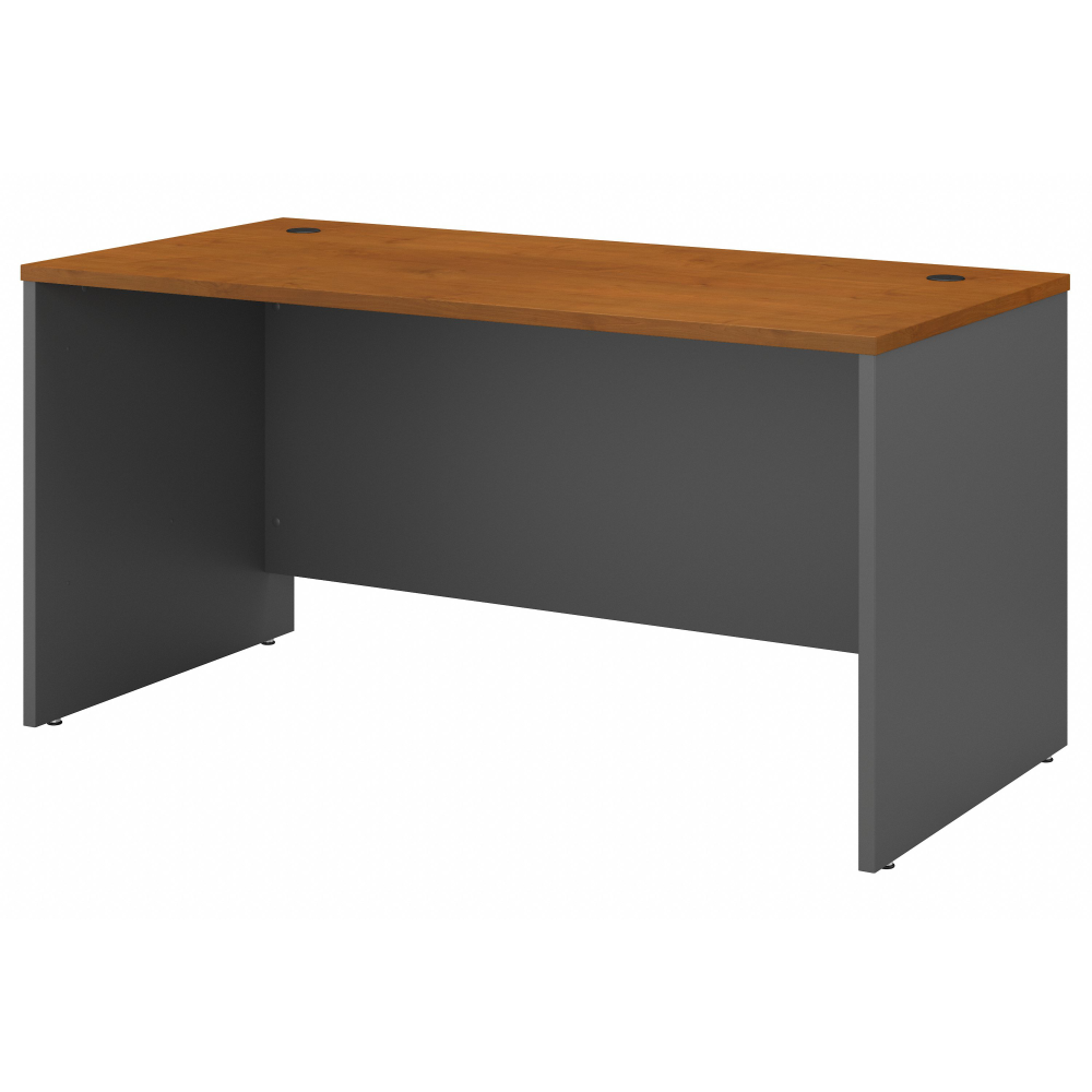 Shop Bush Business Furniture Series C 60W x 30D Office Desk, Image 01, WC72431, #color_natural cherry/graphite gray