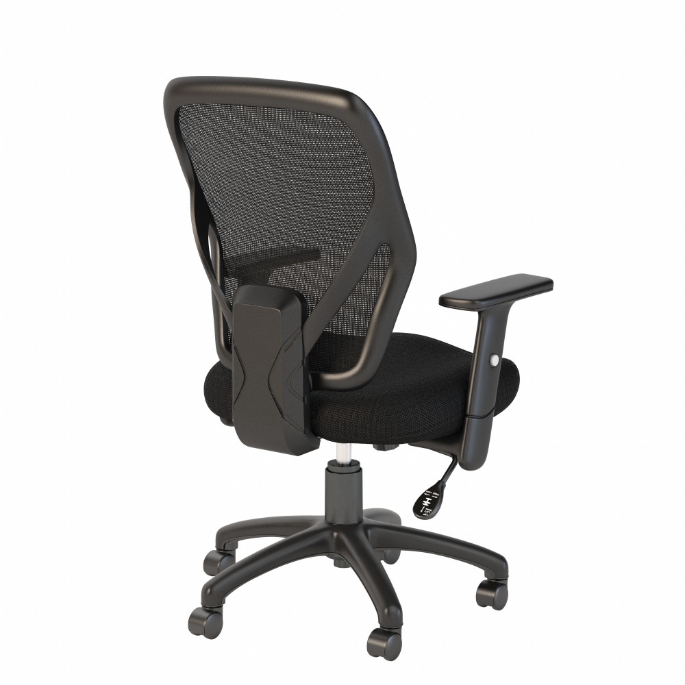 Shop Bush Business Furniture Accord Mesh Back Office Chair, Image 03, CH1205BLF-03, #color_black fabric