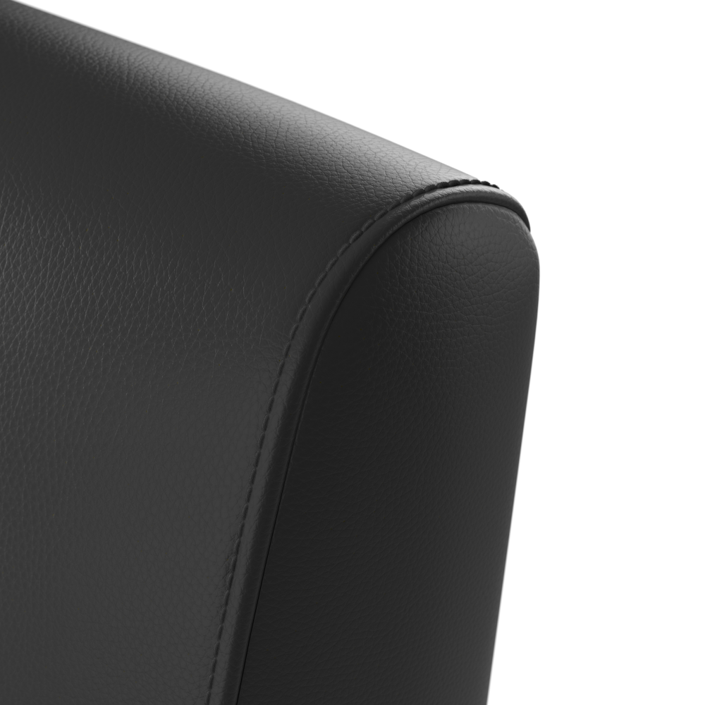 Shop Bush Business Furniture Arrive Waiting Room Guest Chair with Arms, Image 06, CH3901BVL-03, #color_black vinyl