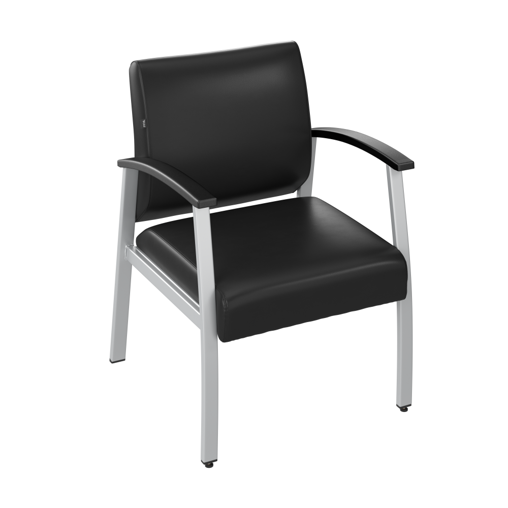 Shop Bush Business Furniture Arrive Waiting Room Guest Chair with Arms, Image 03, CH3901BVL-03, #color_black vinyl