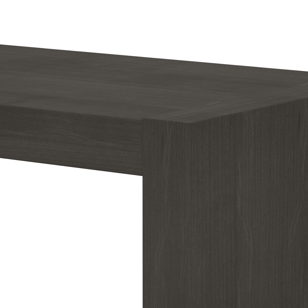 Shop Bush Business Furniture Echo 56W Craft Table, Image 06, ECH023CM, #color_charcoal maple