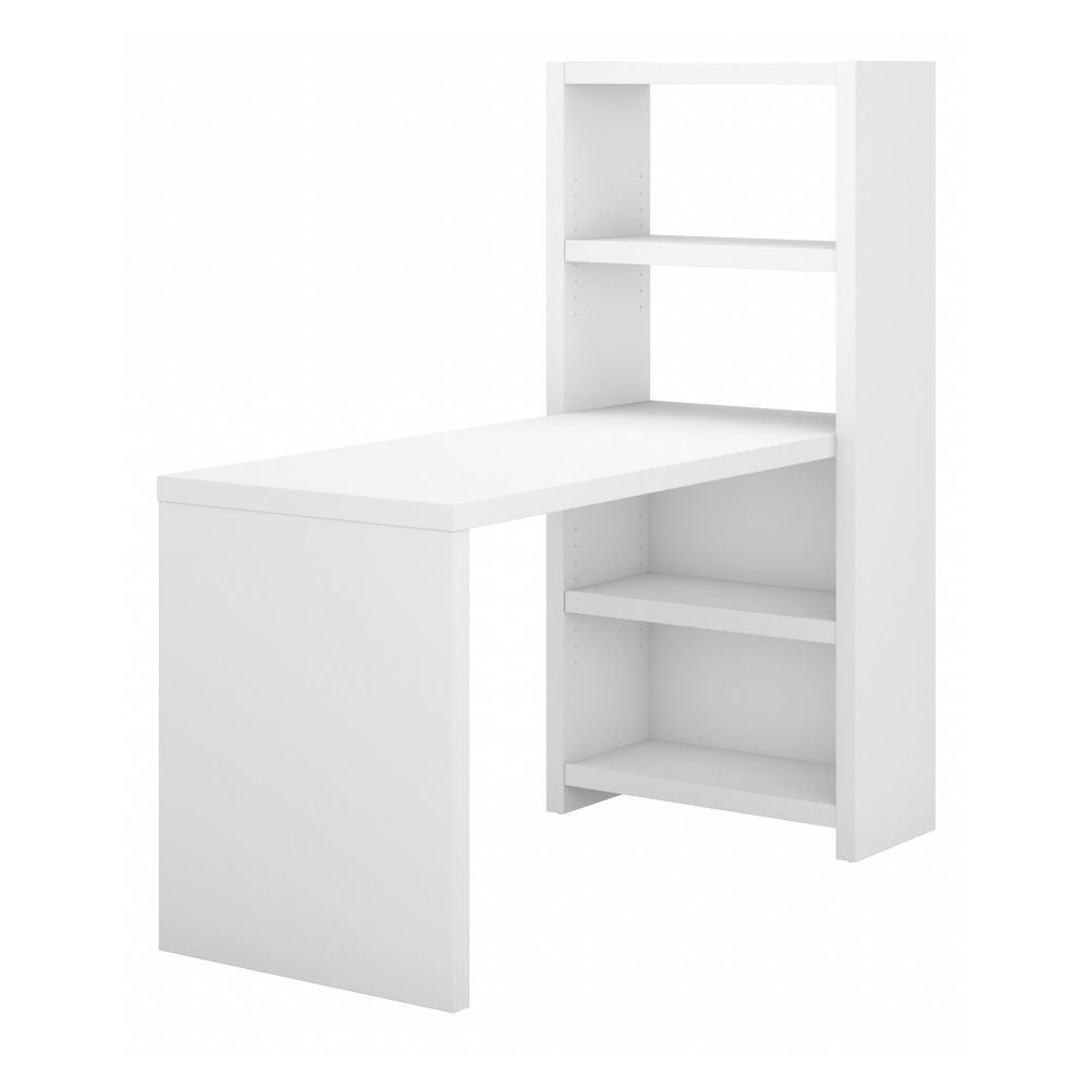 Shop Bush Business Furniture Echo 56W Craft Table, Image 01, ECH023PW, #color_pure white