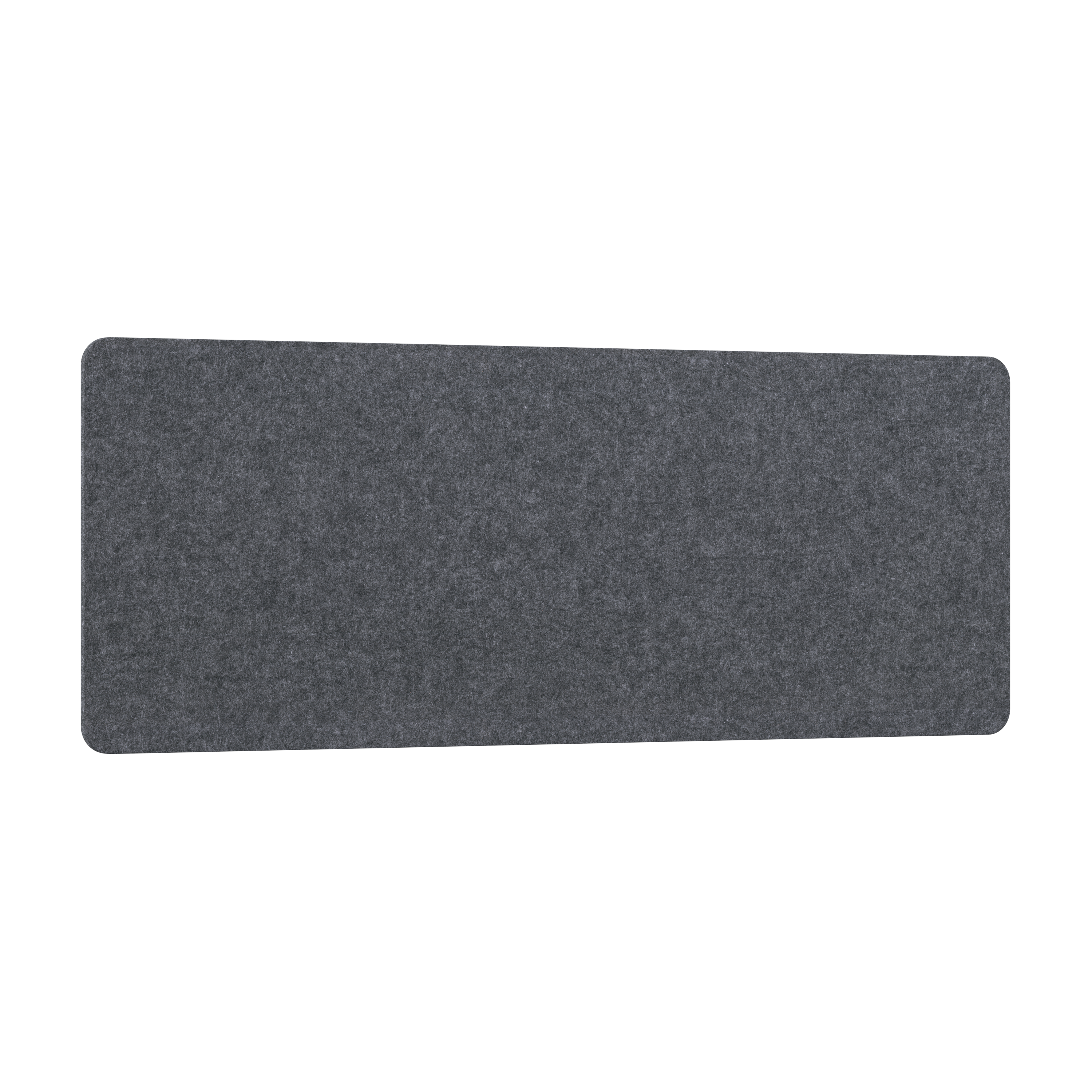 Shop Hustle Tackboard for 48-inch Cubicle Desk HUP146CL-03 1 #color_cool charcoal