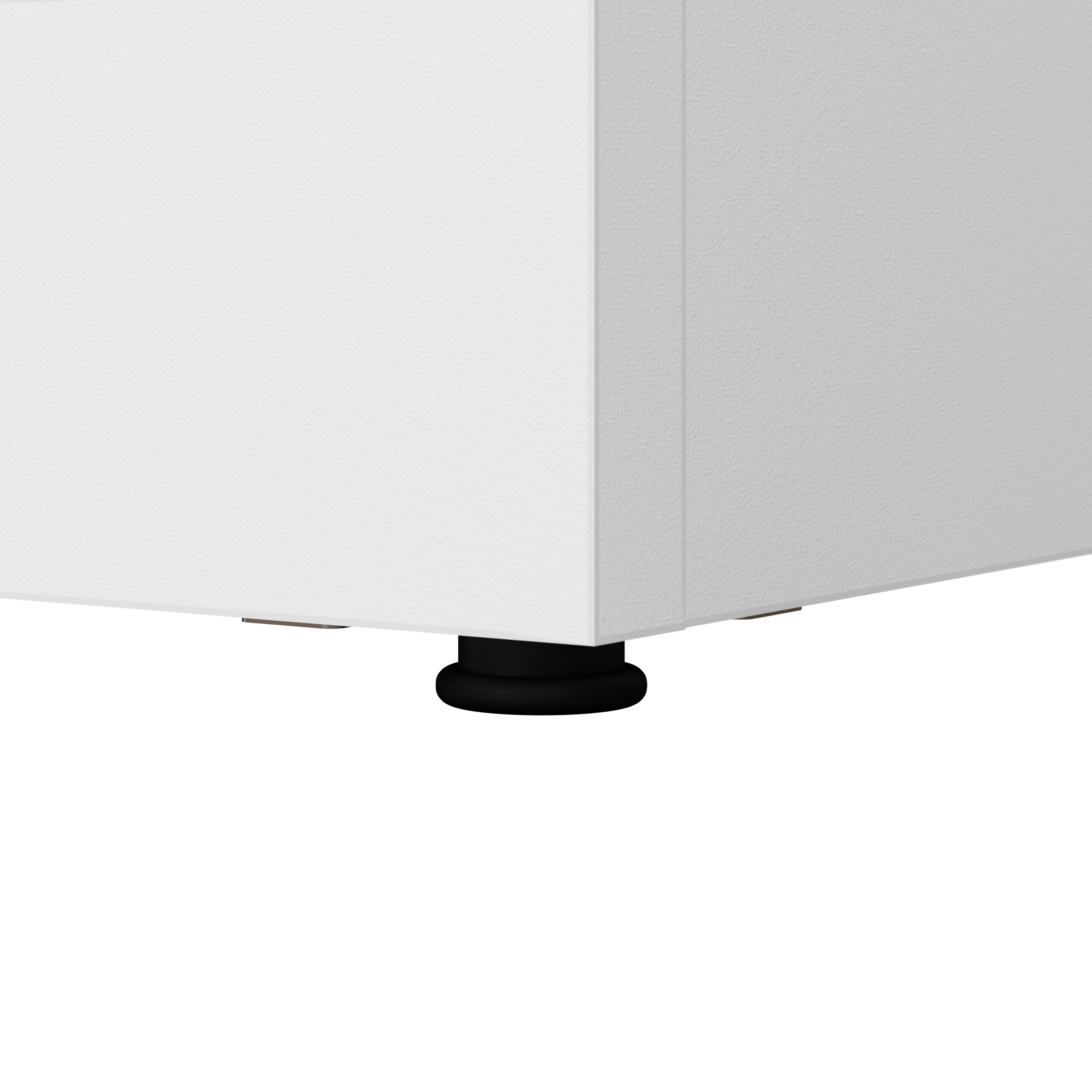 Shop Bush Furniture Hampton Heights 30W Tall Storage Cabinet with Doors and Shelves 05 HHS630WHK #color_white