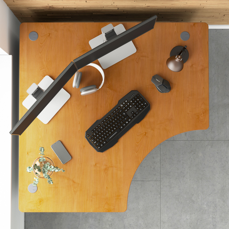 Corner Desks vs. Wall Desks: Which Maximizes Floor Space?