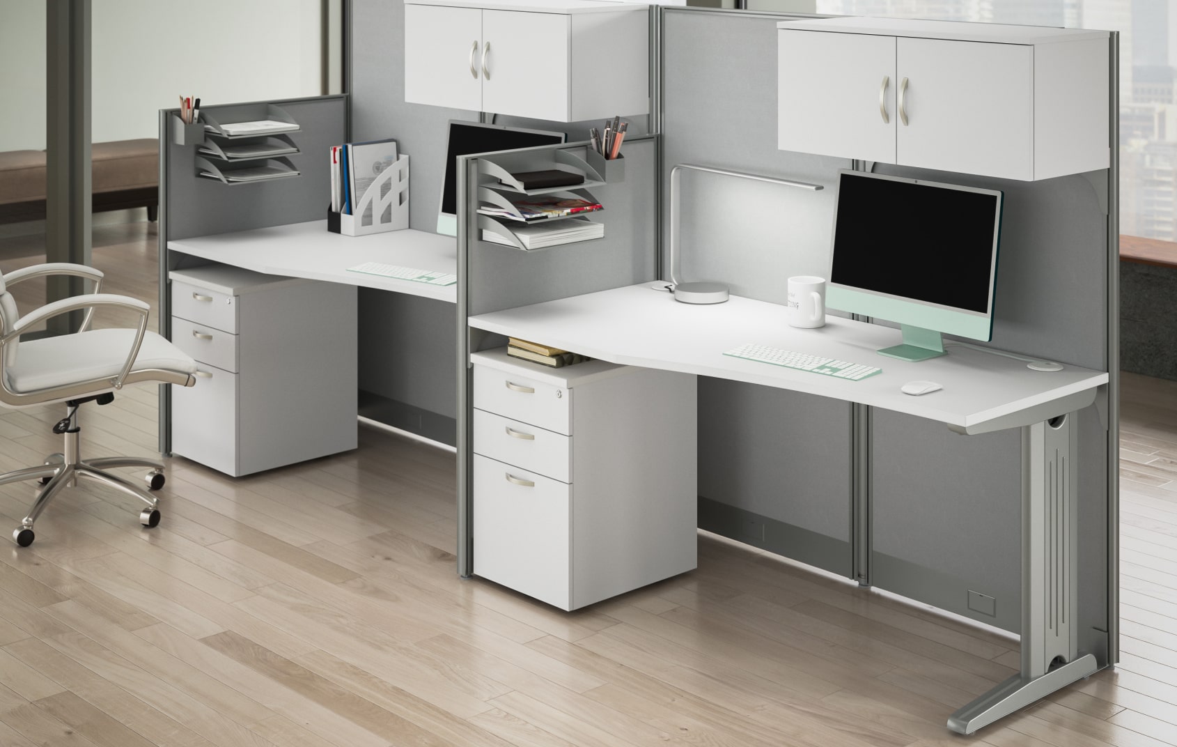2 Person Cubicles