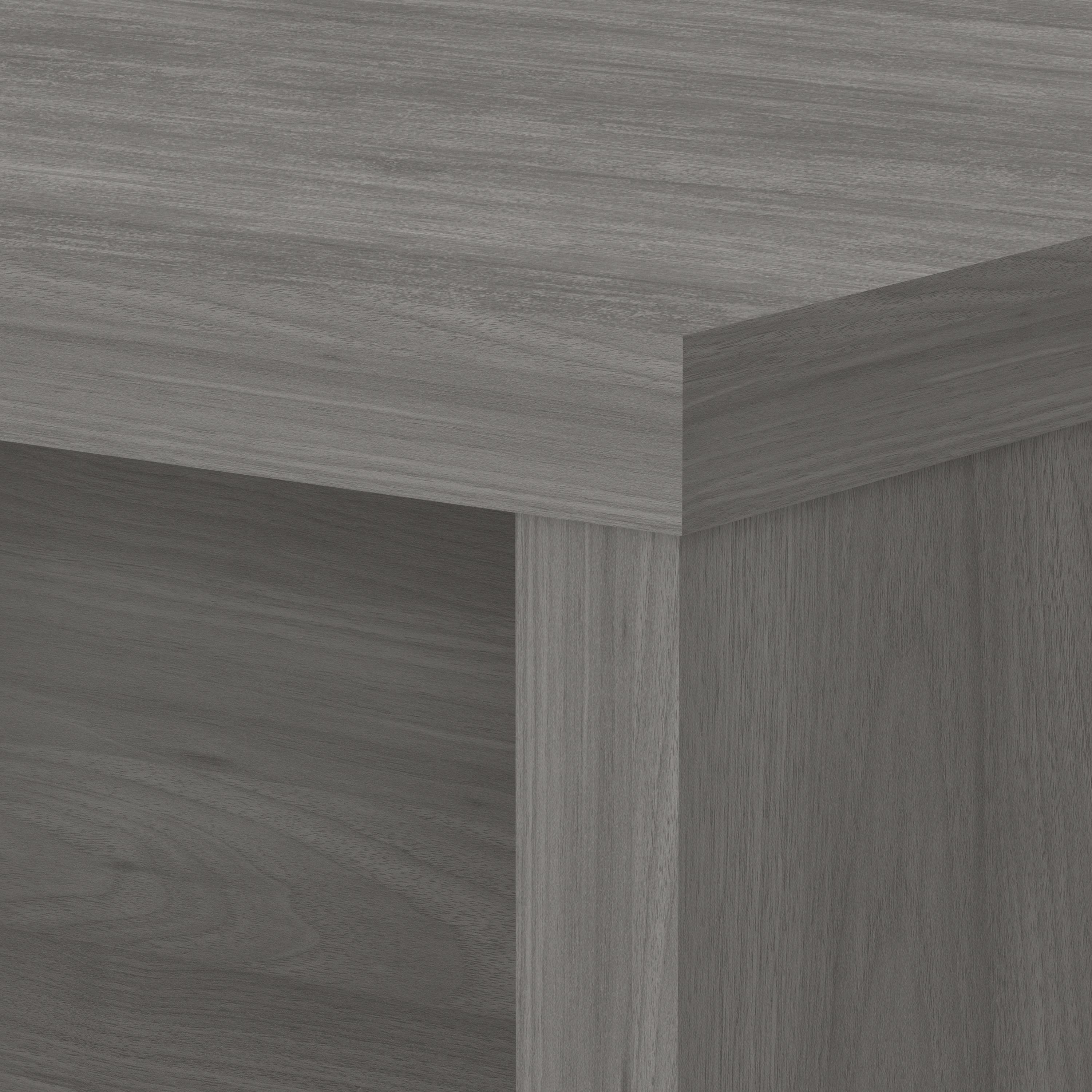 Shop Bush Business Furniture Echo 60W Bow Front Desk 08 KI60405-03 #color_modern gray