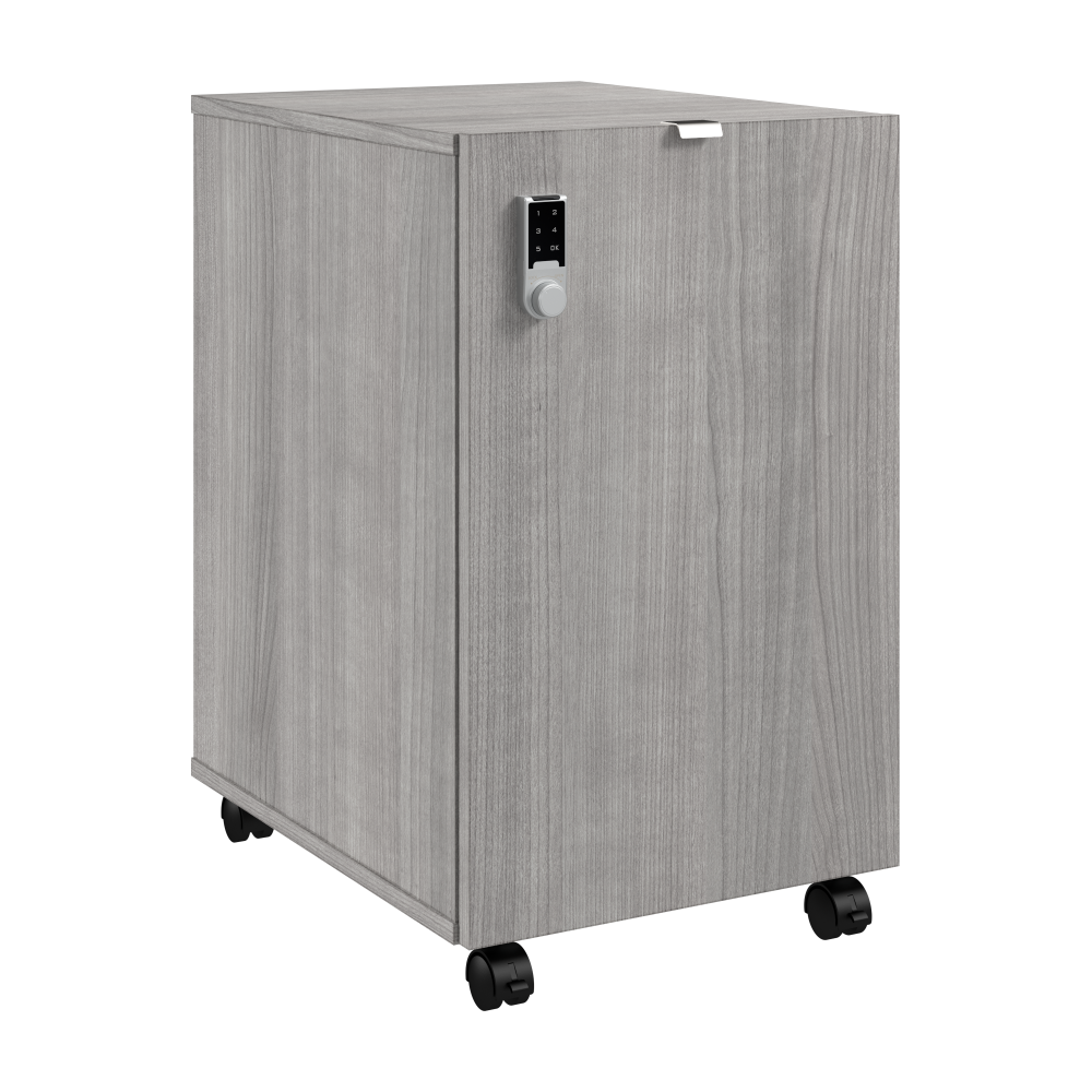 Shop Bush Business Furniture Assure Mobile File Cabinet with Drawers and Keypad Lock, Image 01, AUS216PGSU, #color_platinum gray