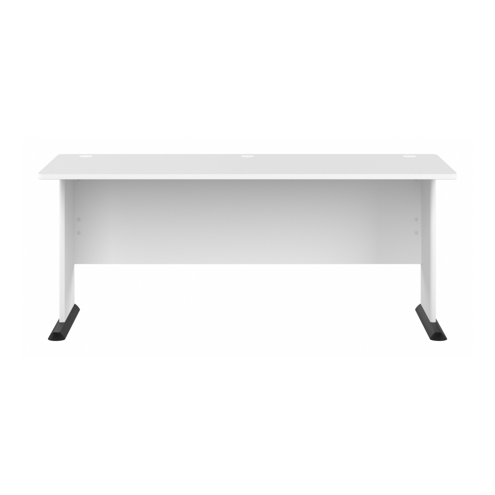 Shop Bush Business Furniture Studio A 72W Computer Desk, Image 03, SDD172WH, #color_white