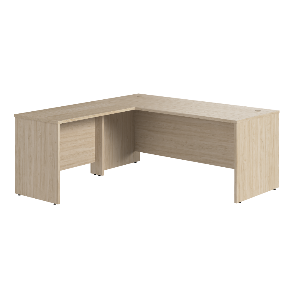 Shop Bush Business Furniture Studio C 72W x 30D L Shaped Desk with 42W Return, Image 01, STC049NE, #color_natural elm