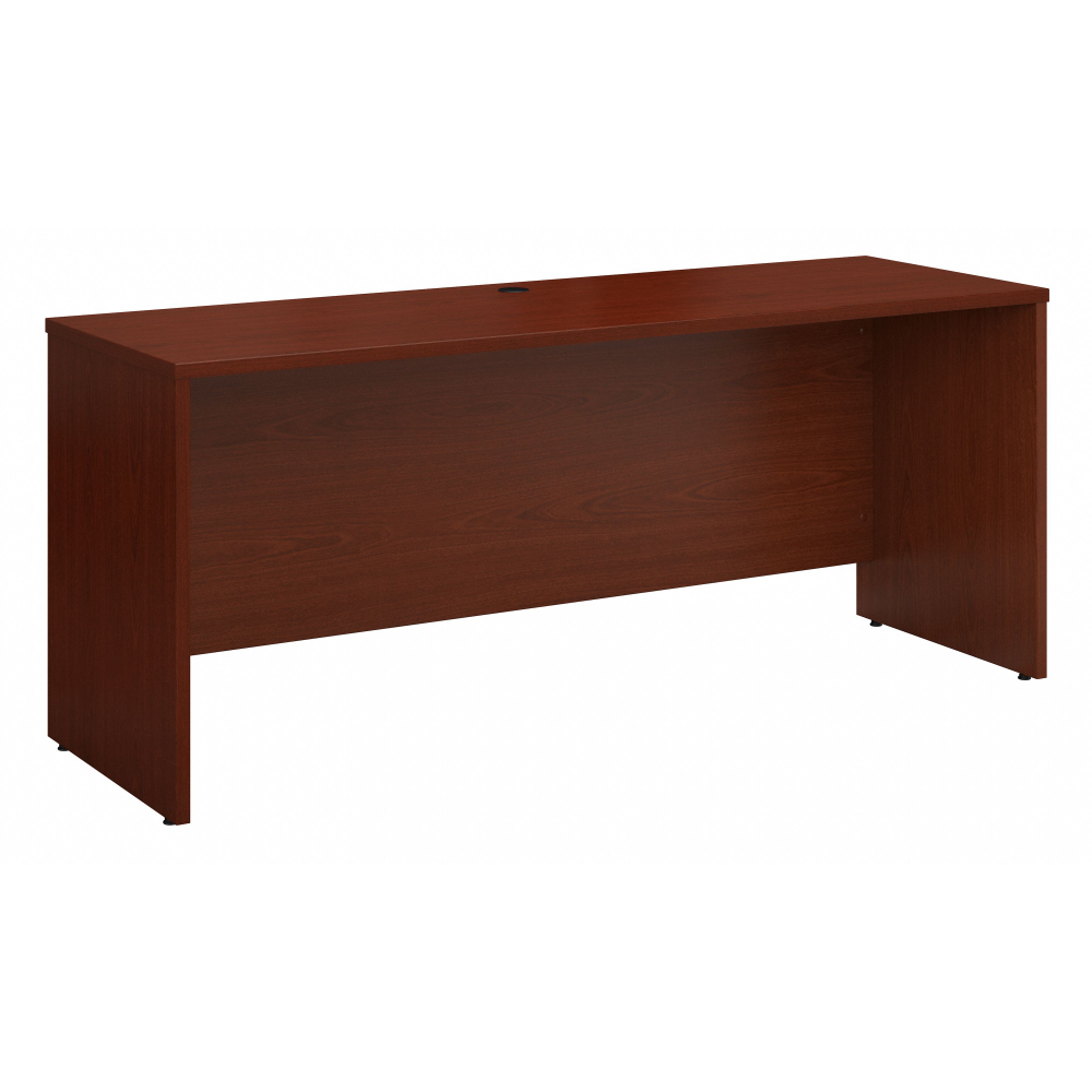 Shop Bush Business Furniture Series C 72W x 24D Credenza Desk, Image 01, WC36726, #color_mahogany
