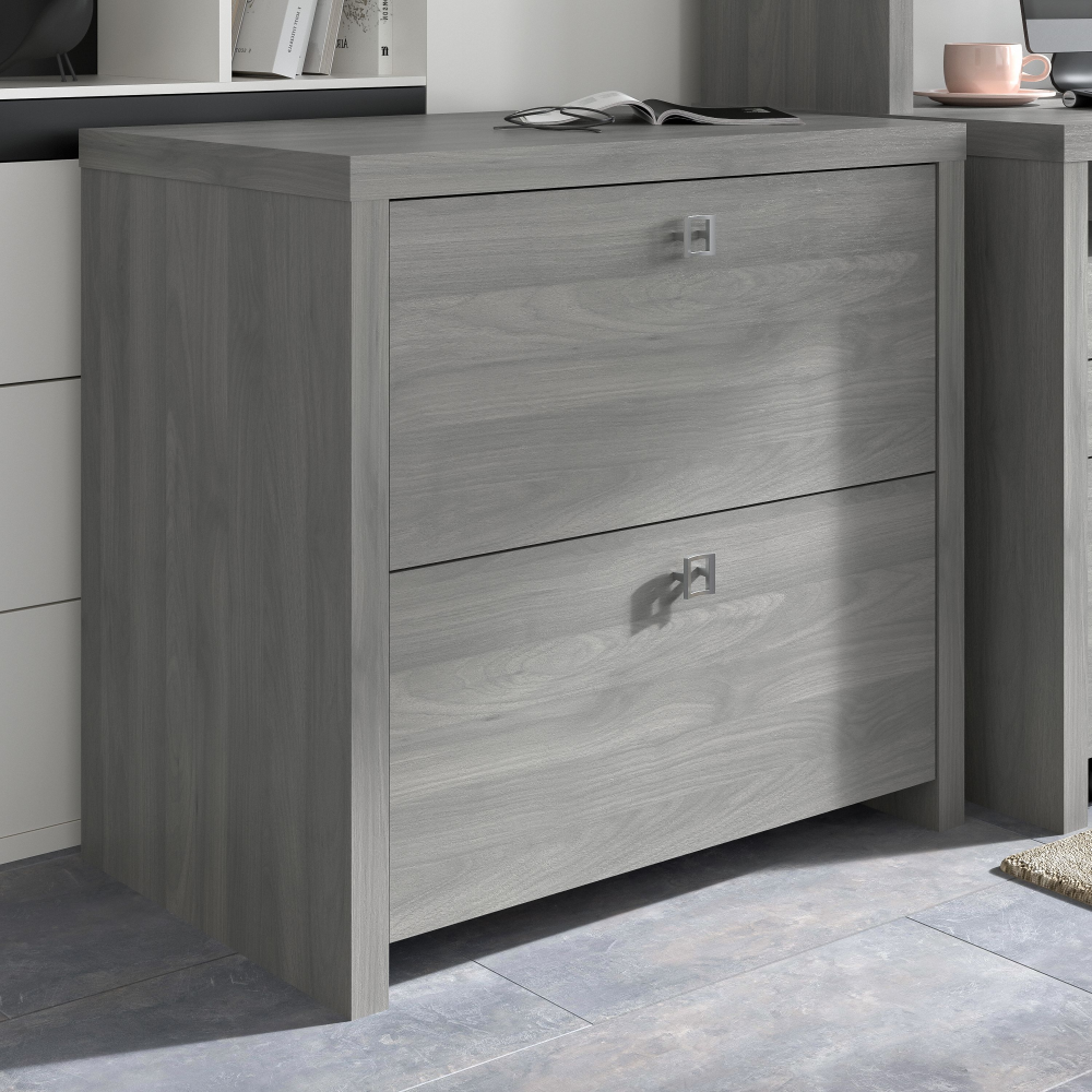 Shop Bush Business Furniture Echo 2 Drawer Lateral File Cabinet, Image 02, KI60402-03, #color_modern gray