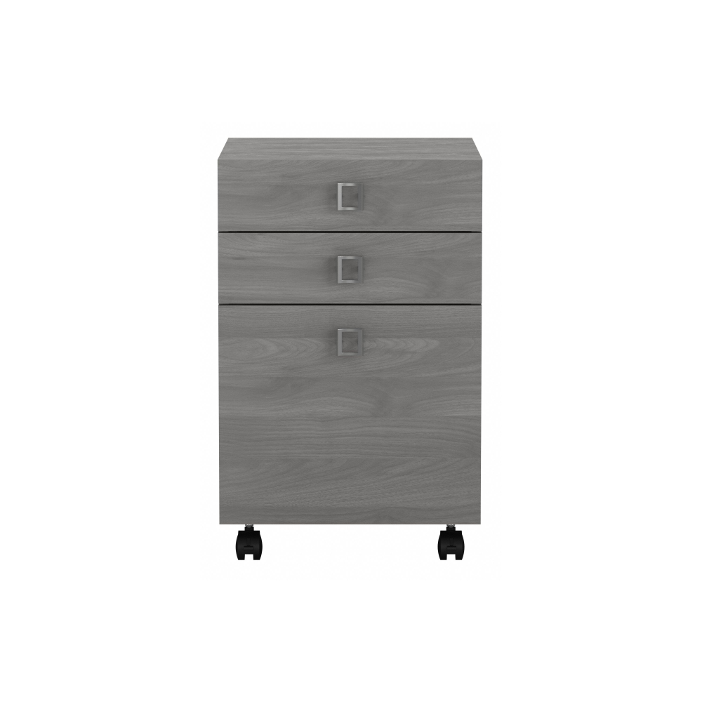 Shop Bush Business Furniture Echo 3 Drawer Mobile File Cabinet, Image 03, KI60401-03, #color_modern gray