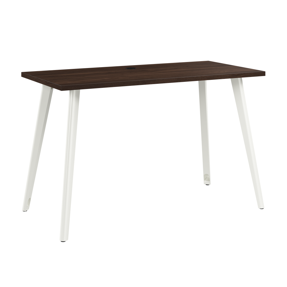 Shop Bush Business Furniture Vista 48W x 24D Computer Desk with Splayed Metal Legs, Image 01, VSD148BW, #color_black walnut