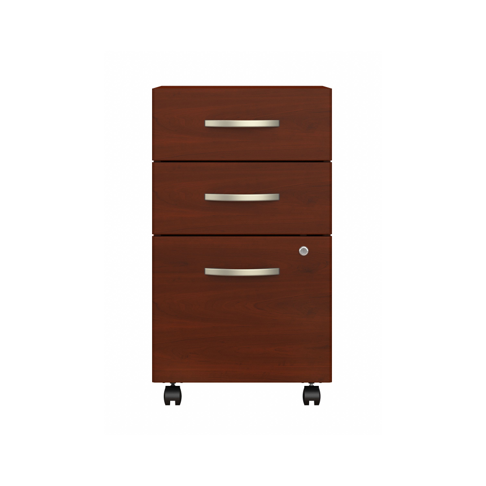 Shop Bush Business Furniture Studio C 3 Drawer Mobile File Cabinet, Image 03, SCF216HCSU, #color_hansen cherry