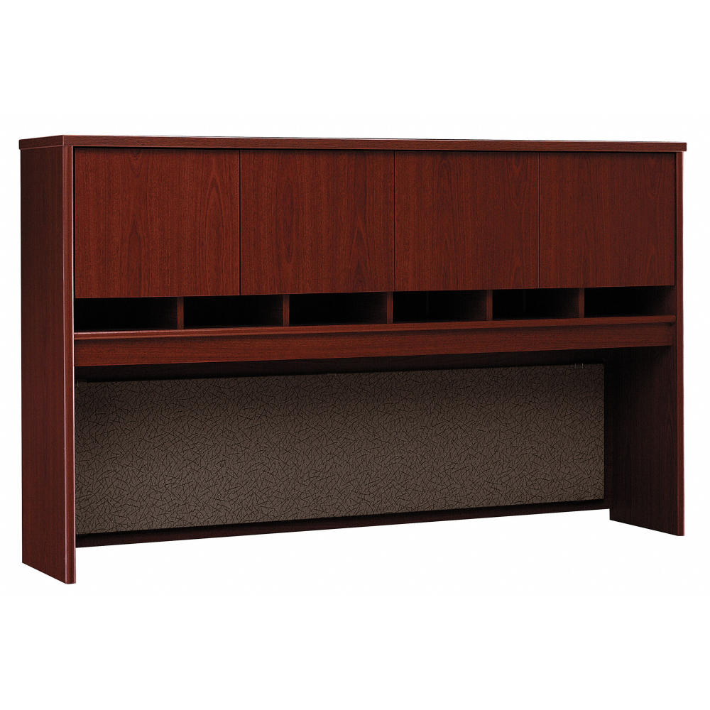 Shop Bush Business Furniture Series C 72W 4 Door Hutch, Image 01, WC36777K, #color_mahogany