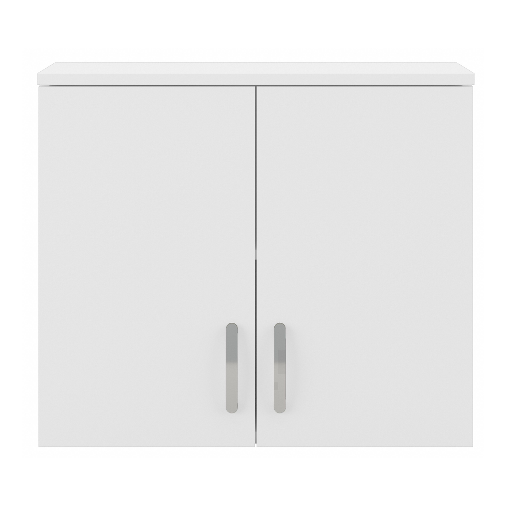 Shop Bush Business Furniture Universal Wall Cabinet with Doors and Shelves, Image 03, UNS428WH, #color_white