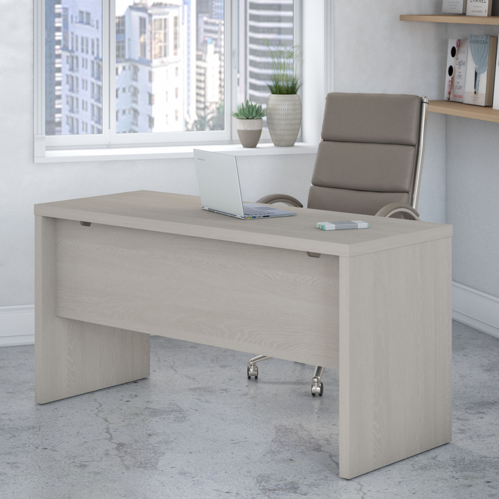 Shop Bush Business Furniture Echo 60W Credenza Desk, Image 02, KI60206-03, #color_gray sand
