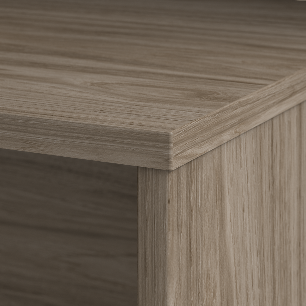 Shop Bush Business Furniture Office 500 72W x 24D Credenza Desk, Image 04, OFD272MH, #color_modern hickory