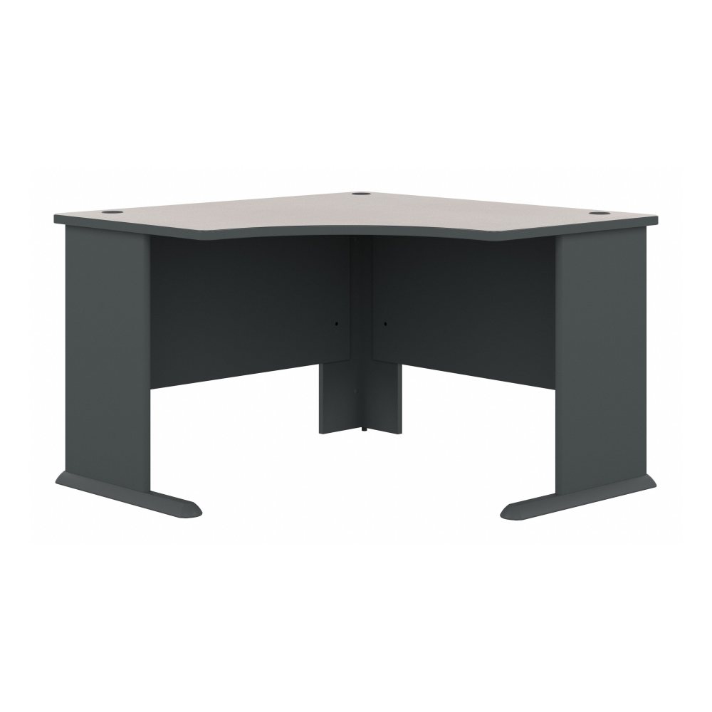 Shop Bush Business Furniture Series A 48W Corner Desk, Image 01, WC8427A, #color_slate/white spectrum