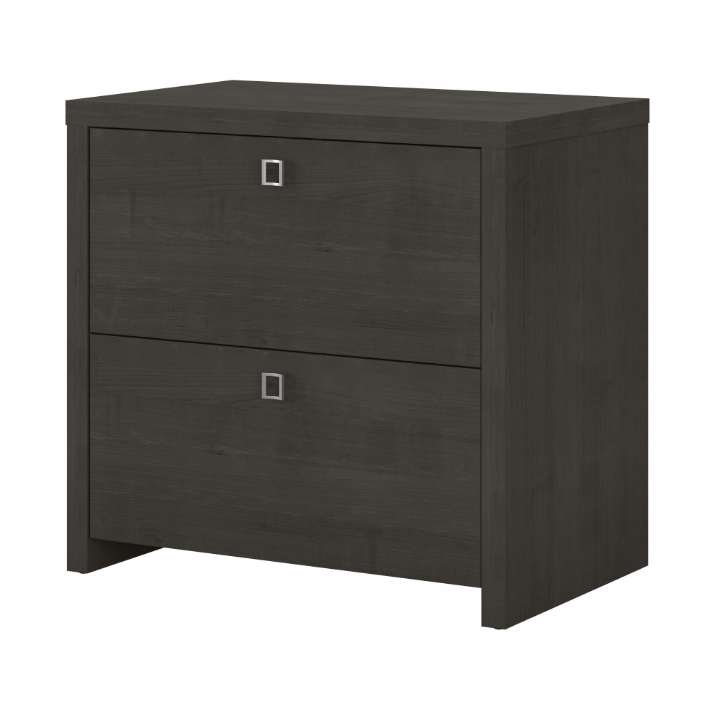 Shop Bush Business Furniture Echo 2 Drawer Lateral File Cabinet, Image 01, KI60302-03, #color_charcoal maple