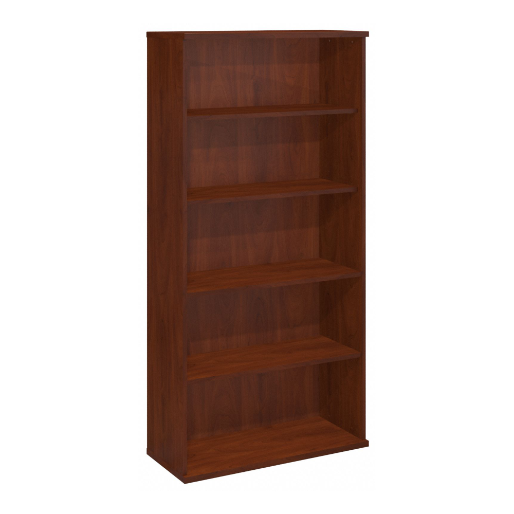Shop Bush Business Furniture Series C 36W 5 Shelf Bookcase, Image 01, WC24414, #color_hansen cherry