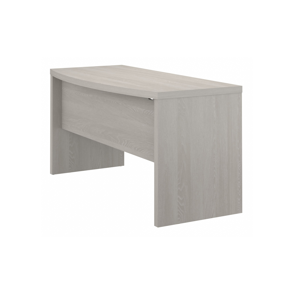 Shop Bush Business Furniture Echo 60W Bow Front Desk, Image 03, KI60205-03, #color_gray sand