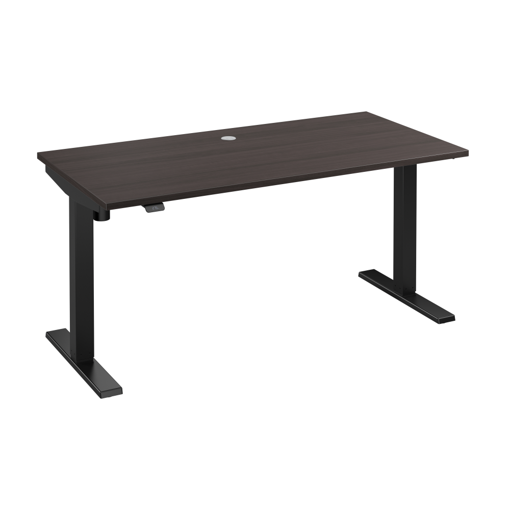 Shop Bush Business Furniture Move 40 Series 60W x 30D Electric Height Adjustable Standing Desk, Image 01, M4S6030SGBK, #color_storm gray/black powder coat