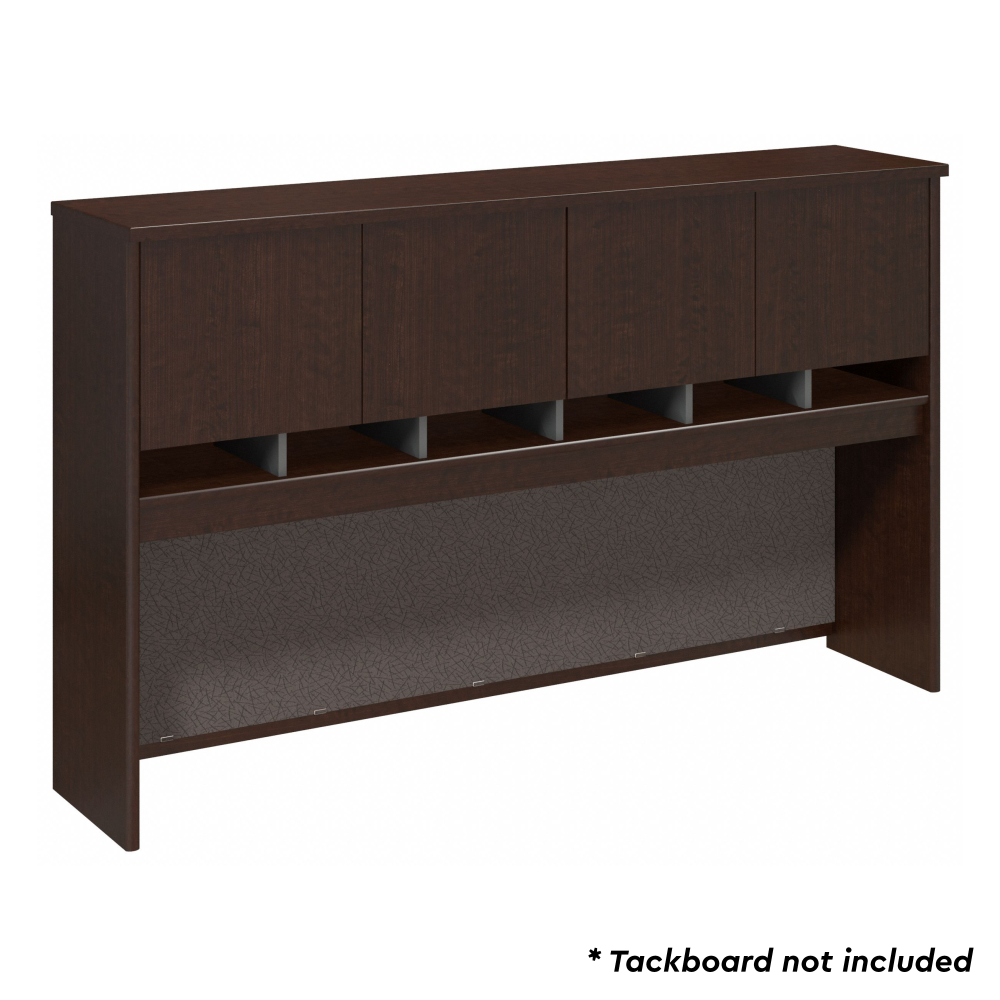 Shop Bush Business Furniture Series C 72W 4 Door Hutch, Image 02, WC12977K, #color_mocha cherry