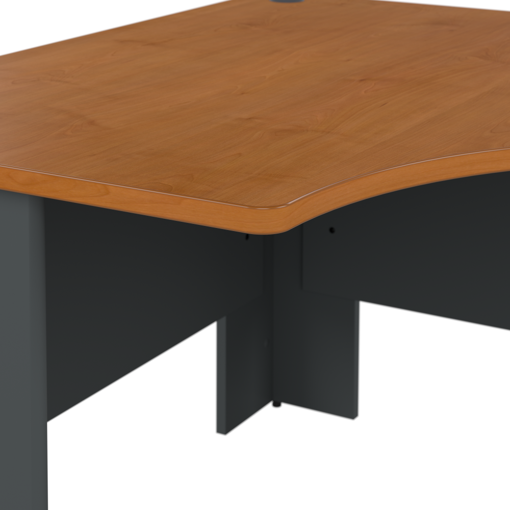Shop Bush Business Furniture Series A 48W Corner Desk, Image 06, WC57466, #color_natural cherry/slate