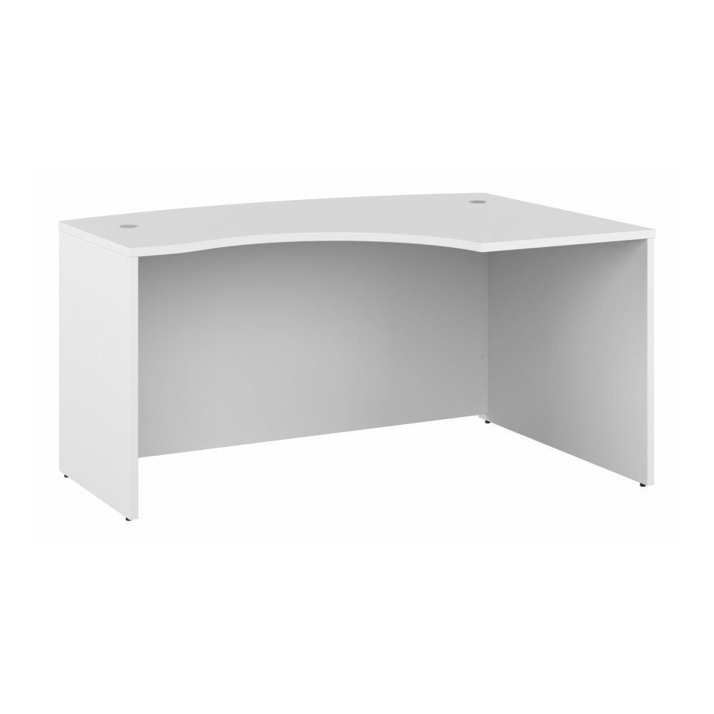 Shop Bush Business Furniture Studio C 60W x 43D Right Hand L-Bow Desk Shell, Image 01, SCD560WH, #color_white