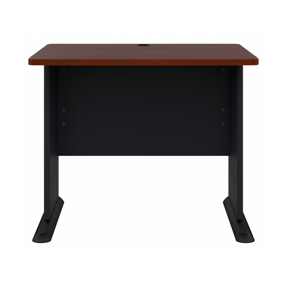 Shop Bush Business Furniture Series A 36W Desk, Image 03, WC90436A, #color_hansen cherry/galaxy