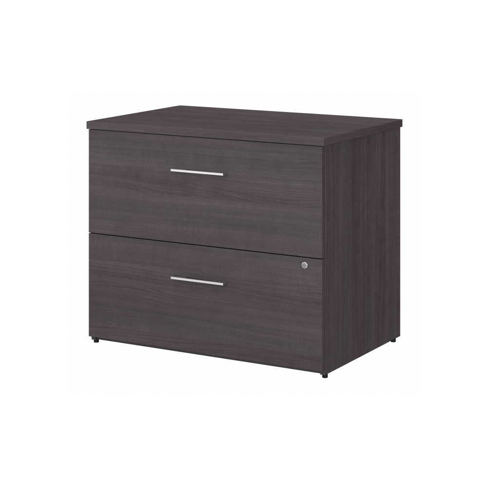 Shop Bush Business Furniture Office 500 36W 2 Drawer Lateral File Cabinet - Assembled, Image 01, OFF136SGSU, #color_storm gray