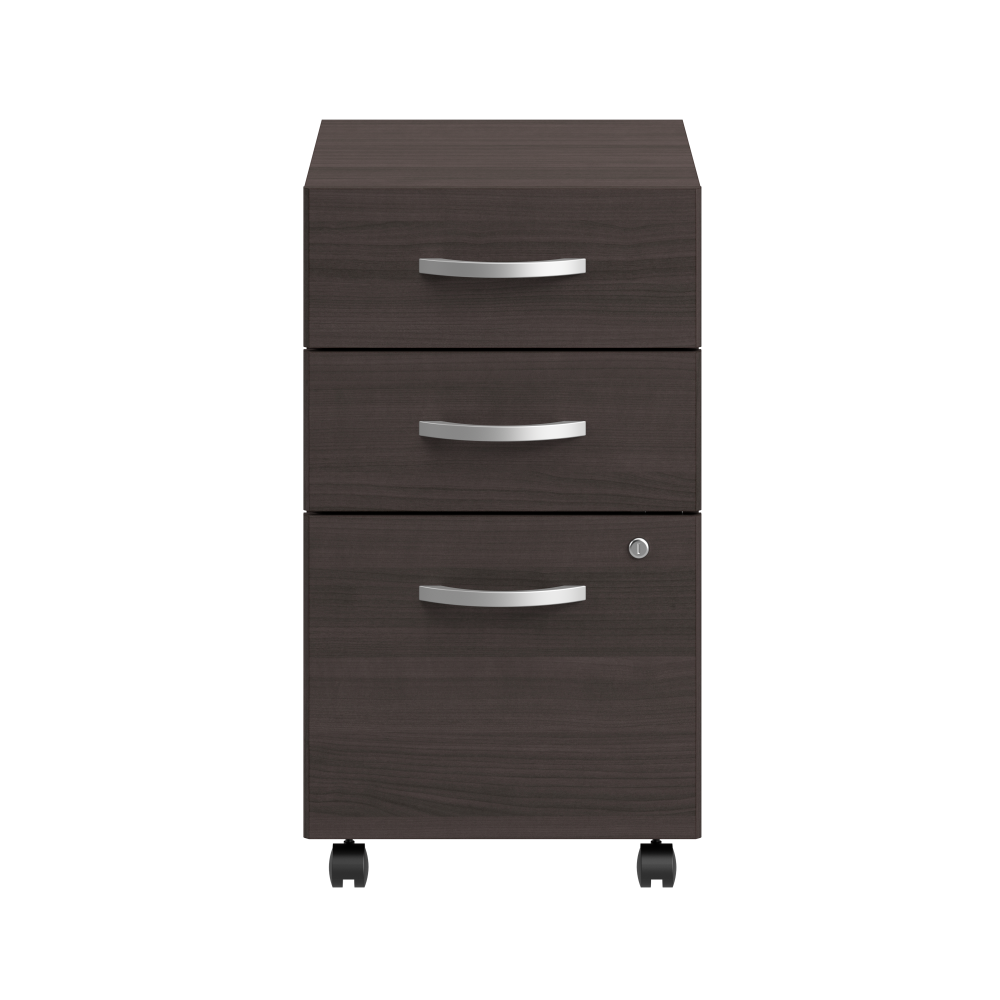 Shop Bush Business Furniture Arrive 3 Drawer Mobile File Cabinet - Assembled, Image 03, ARF116SG-Z, #color_storm gray