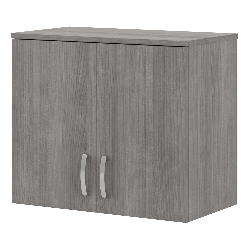 Shop Bush Business Furniture Universal Wall Cabinet with Doors and Shelves, Image 01, UNS428PG, #color_platinum gray
