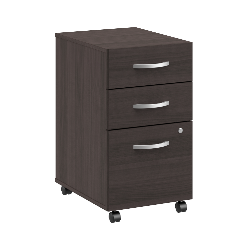 Shop Bush Business Furniture Arrive 3 Drawer Mobile File Cabinet - Assembled, Image 01, ARF116SG-Z, #color_storm gray