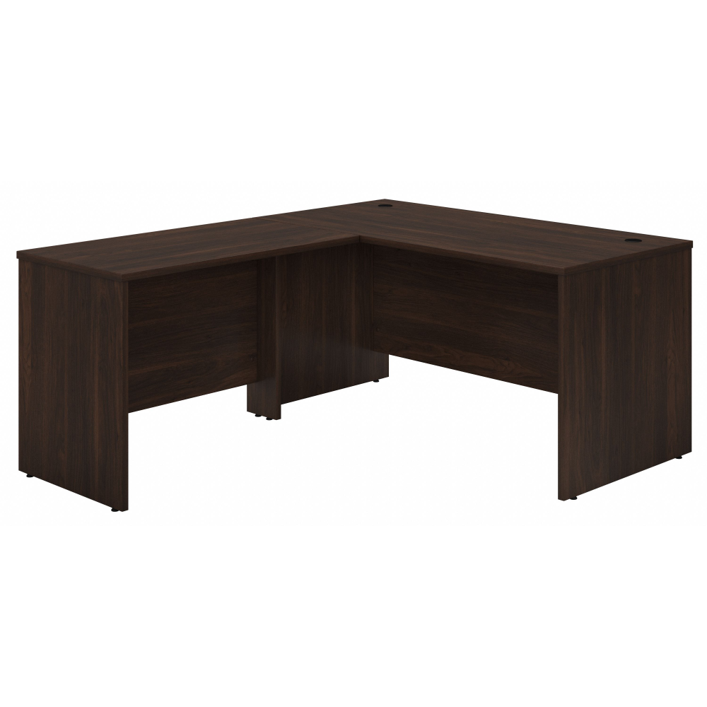 Shop Bush Business Furniture Studio C 60W x 30D L Shaped Desk with 42W Return, Image 01, STC050BW, #color_black walnut