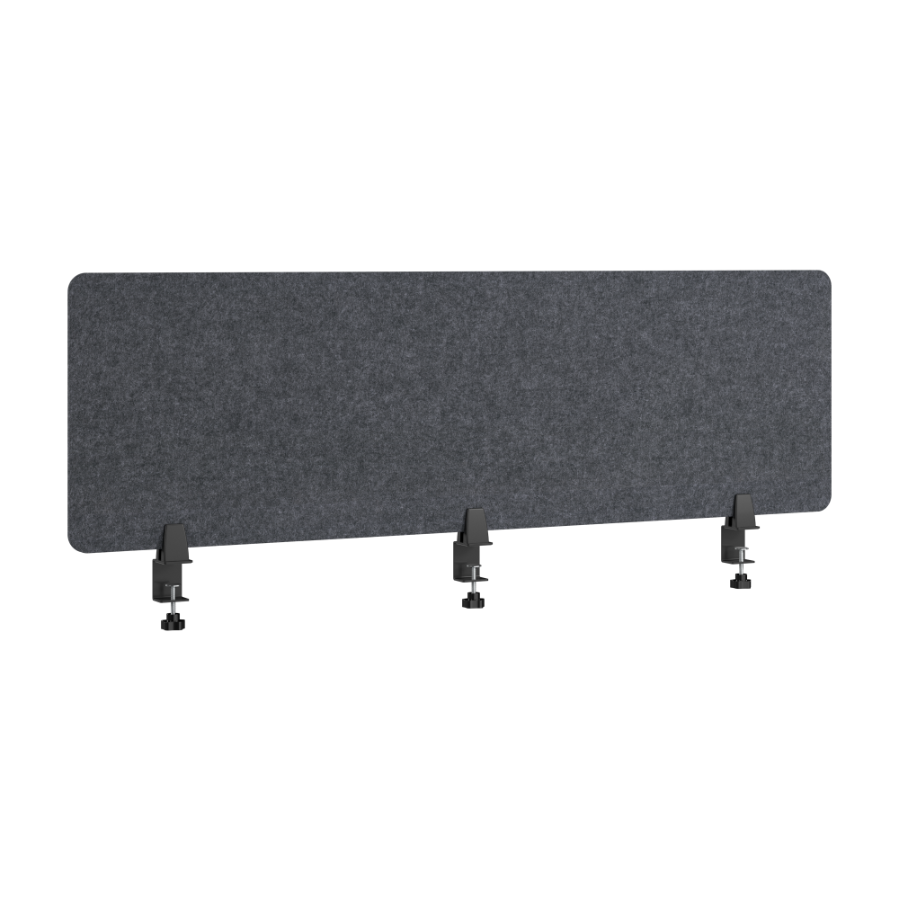 Shop Bush Business Furniture 58W Desktop Privacy Screen, Image 01, PSP158CL-03, #color_cool charcoal
