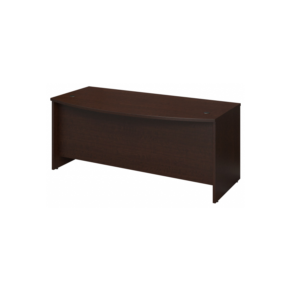 Bush Business Furniture Series C 72W x 36D Bow Front Desk