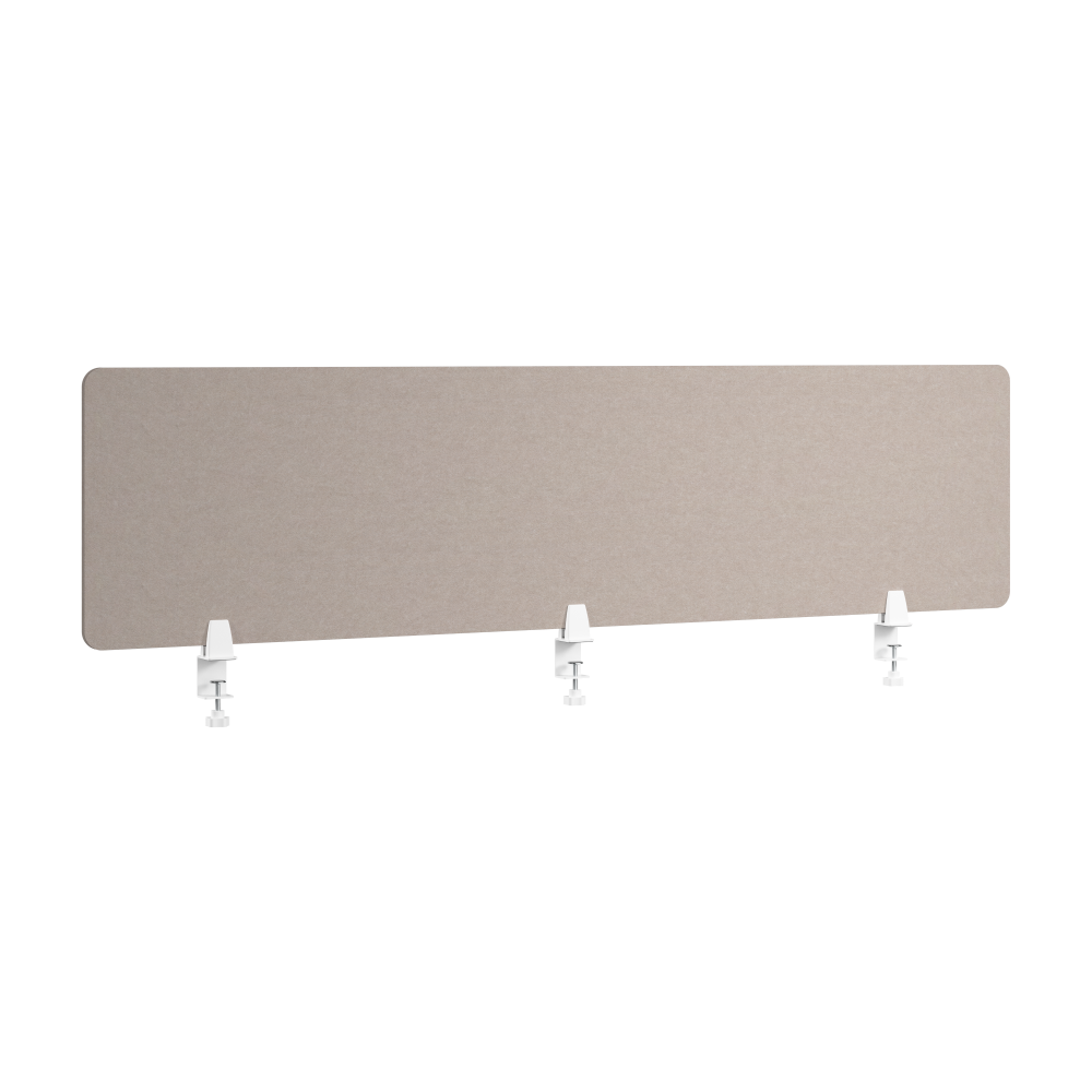 Shop Bush Business Furniture 70W Desktop Privacy Screen, Image 01, PSP170WB-03, #color_warm beige