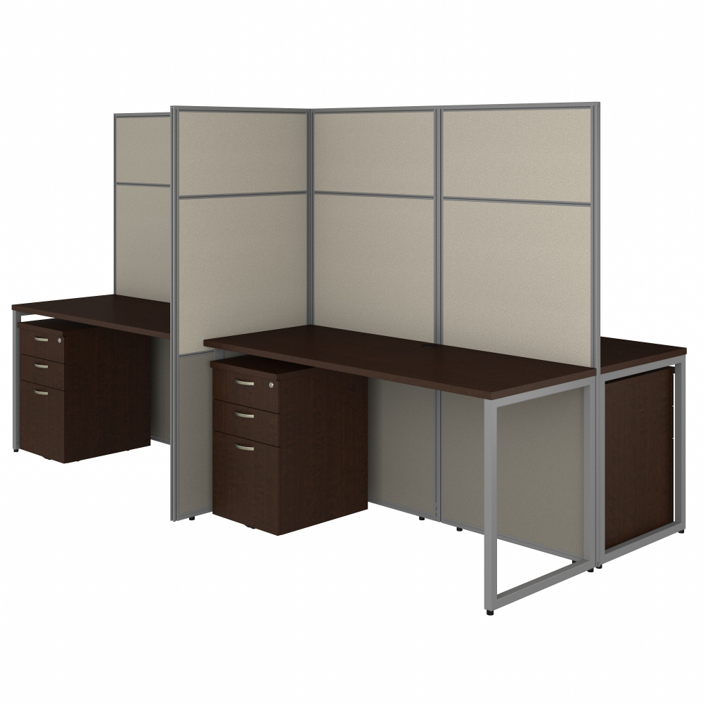 デリバリーワークステーブルDelivery Works 『Cube Style』 Bush Business Furniture Easy Office 60-inch 2 Person L