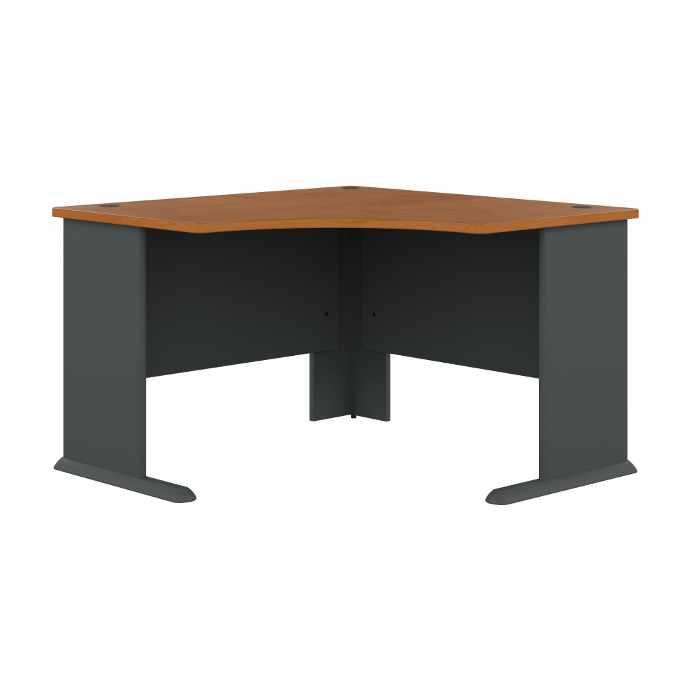 Shop Bush Business Furniture Series A 48W Corner Desk, Image 01, WC57466, #color_natural cherry/slate