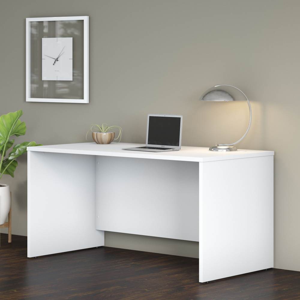 Shop Bush Business Furniture Studio C 60W x 30D Office Desk, Image 02, SCD260WH, #color_white