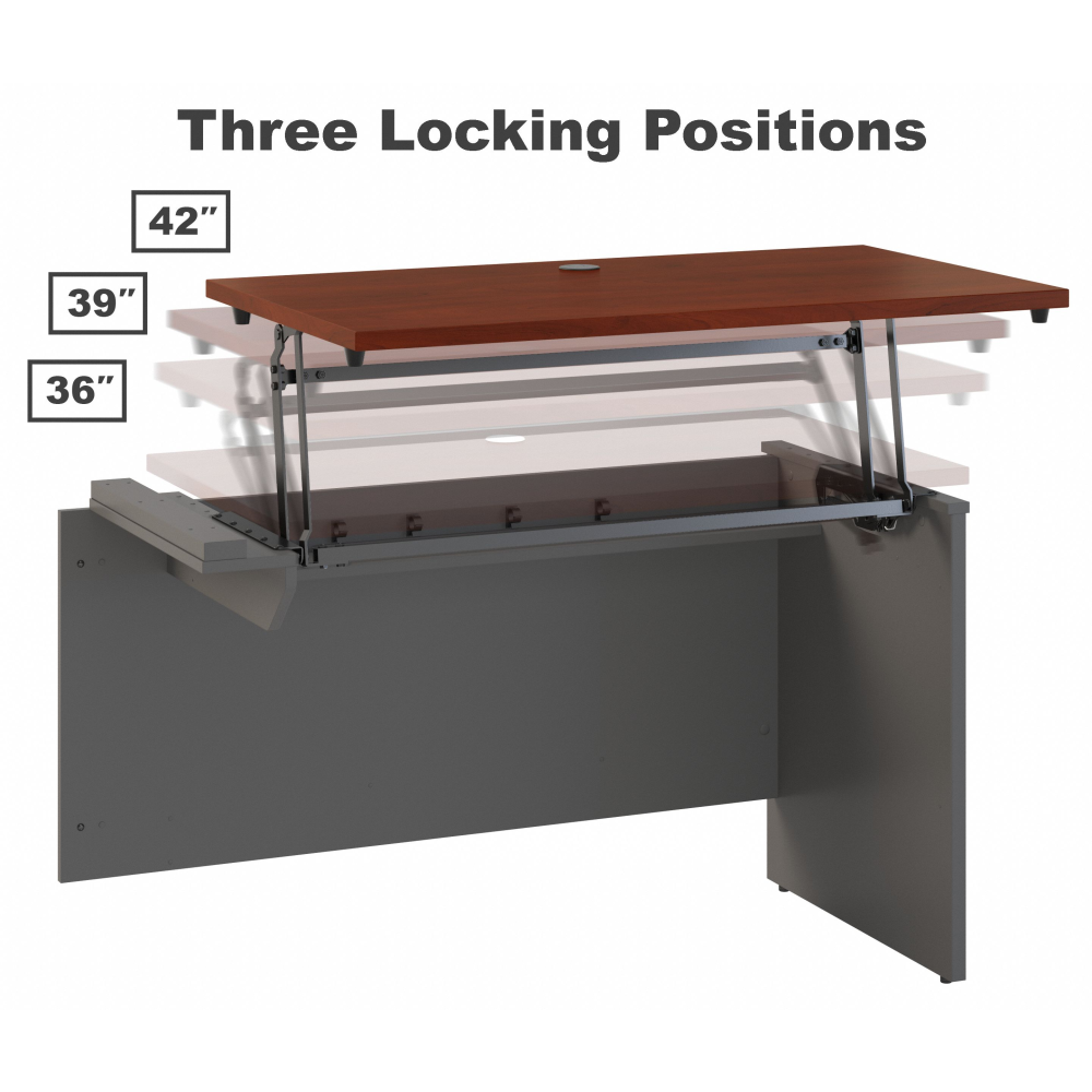 Bush Business Furniture Series C 72W x 30D 3 Position Sit to