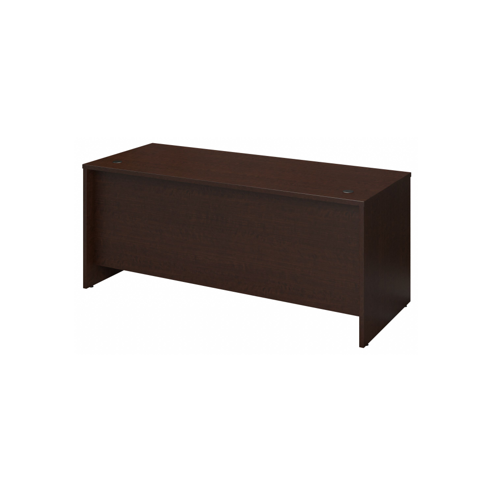 Shop Bush Business Furniture Series C 72W x 30D Office Desk, Image 03, WC12936, #color_mocha cherry