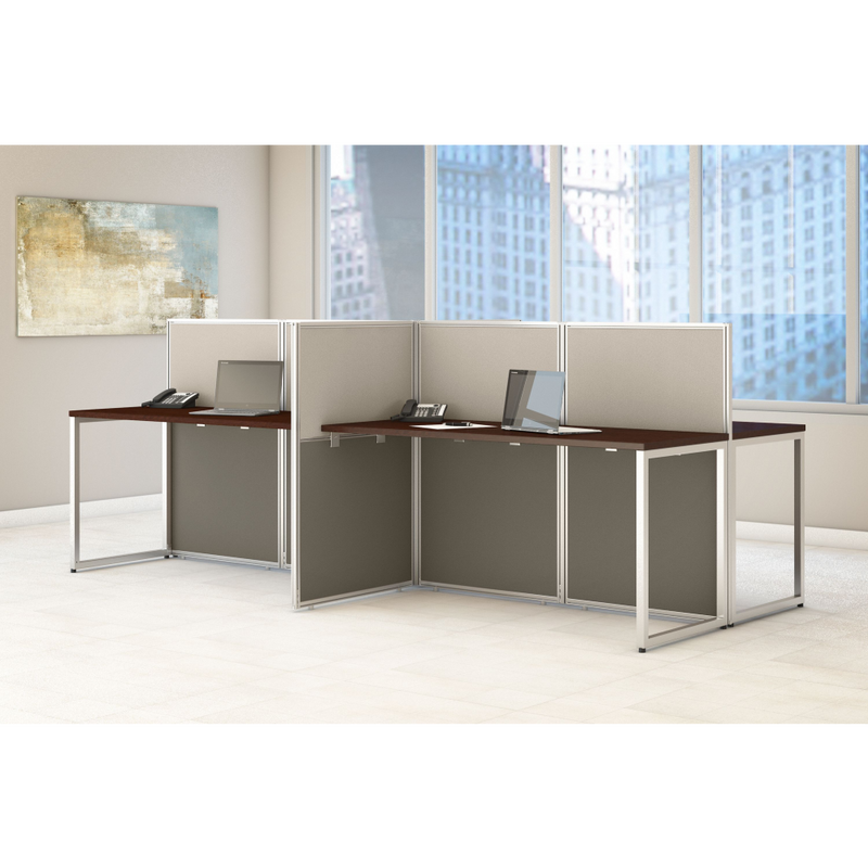 4-Person Cubicles | 4-Cubicle Office Workstation