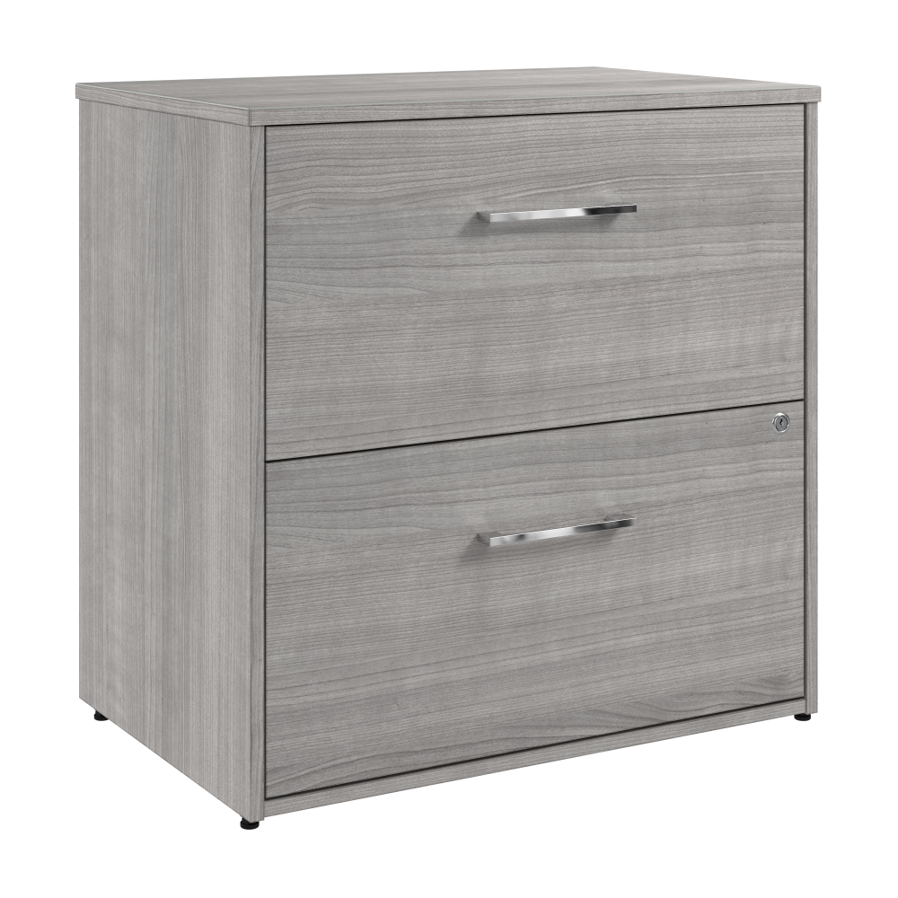 Shop Bush Business Furniture Hustle 2 Drawer Lateral File Cabinet, Image 01, HUF130PG, #color_platinum gray